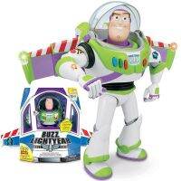 Pixar Toy Story 4 Buzz Lightyear ฟิกเกอร์แอ็กชันฟิกเกอร์ผ้าตุ๊กตาโมเดลของขวัญของเล่นสำหรับสะสมจำนวนจำกัด