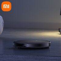 Xiaomi ของแท้เครื่องดูดฝุ่นหุ่นยนต์การเชื่อมต่อระหว่างเครือข่ายอัจฉริยะ Mijia แบบบางพิเศษ55มม. หุ่นยนต์อัจฉริยะควบคุมแอป LindaF