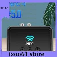 ixoo61 store NFC Bluetooth-compatible 5.0 Receiver Adapter 3.5mm RCA AUX Audio Adapter Wireless Receiver with Mic Adapter for Car