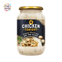 Chicken Tonight Creamy Mushroom 500G ชีคเค็นทุไนทครีมเห็ด 500G ซอสครีมเห็ดกับหัวหอม หมักไก่