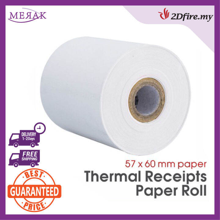 Thermal Paper Receipt Rolls Receipt Paper Cash Register Receipt Kertas ...