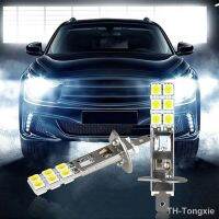 【LZ】❒♣⊙  1 Pair Car Led Fog Light 6000K 600LM H1-12SMD-5050 High-brightness Headlight Bulbs Driving Lamp