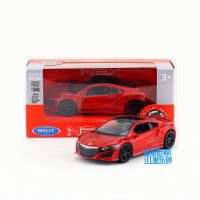 Welly Toy Diecast Vehicle Model 1:36 Scale Japan Honda 2015 Acura Super Pull Back Car Educational Collection Gift Children Die-Cast Vehicles