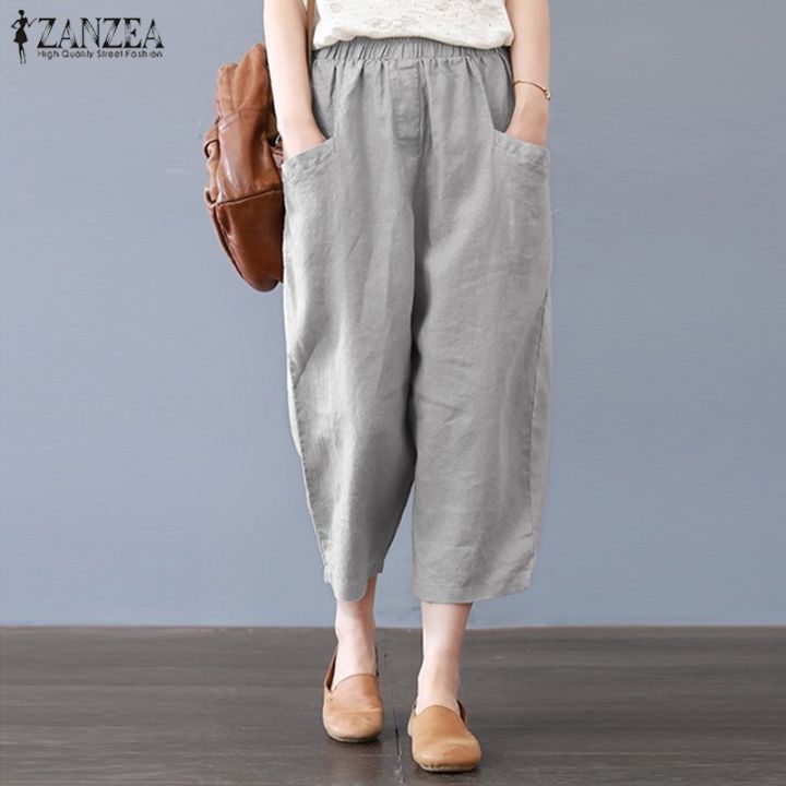 zanzea-women-casual-cropped-cotton-loose-plus-size-trousers