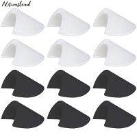 6/9/12Pairs Sponge Shoulder Pads Sewing Set-in Shoulder Pads Foam Pads for Blazer T-Shirt Clothing Accessories Unisex Adhesives Tape