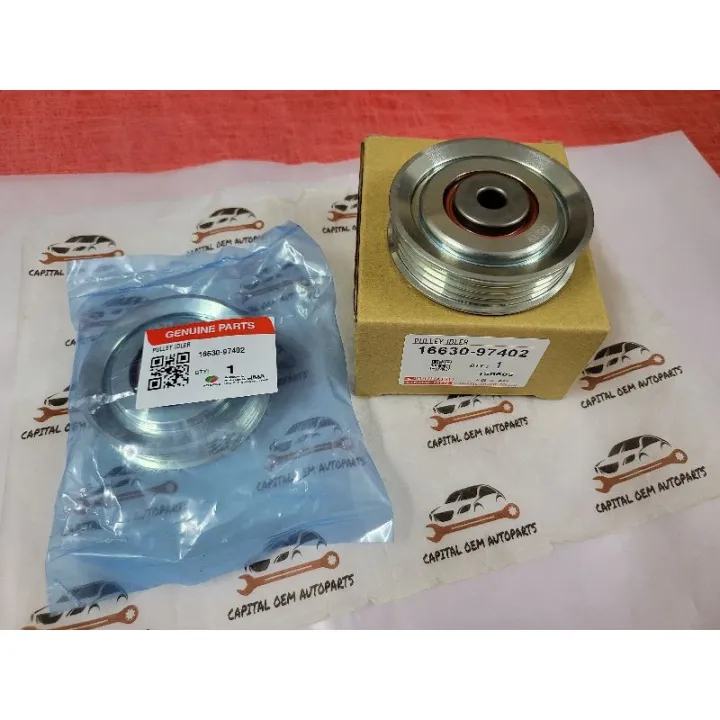 Fan Belt Idler Tensioner Pulley 4PK OR 6PK for Perodua Myvi Lagi Best 1
