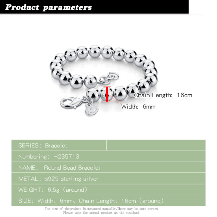 fashion-simple-925-sterling-silver-bracelet-solid-design-100-silver-jewelry-gift-woman-men-silver-bracelet-6mm8mm10mm