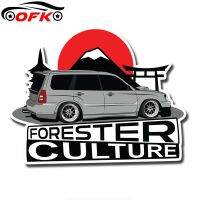 【car parts】สติกเกอร์รถตกแต่งรถจักรยานยนต์ D Ecals Forester วัฒนธรรมอุปกรณ์ตกแต่งสร้างสรรค์ครีมกันแดดกันน้ำ PVC17cmx13cm