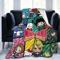 Anime Throw Blanket, Flannel Fleece Blanket, Ultra-Soft Lightweight Microfiber Plush Bed Blanket Queen Size for Bed, Sofa, Couch