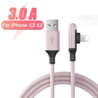 3A สายชาร์จ USB เร็วสำหรับ14,12,11 Pro Max XS X 7 8 Plus สายเครื่องชาร์จยูเอสบีสายชาร์จโทรศัพท์มือถือ0.3/1.2/1.8M