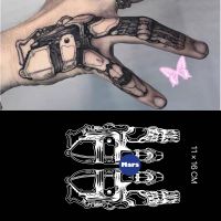 【Mars Tattoo Shop】NEW technology Long Lasting 2 Weeks Semi-Permanent tattoo Temporary Tattoo sticker, Fake Tattoo, Robot Hand, Mechanics Hand, D109