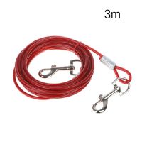 【Dream】Pet Tie-Out Leash Heavy Duty Steel Wire Metal Chain Dog Lead Line