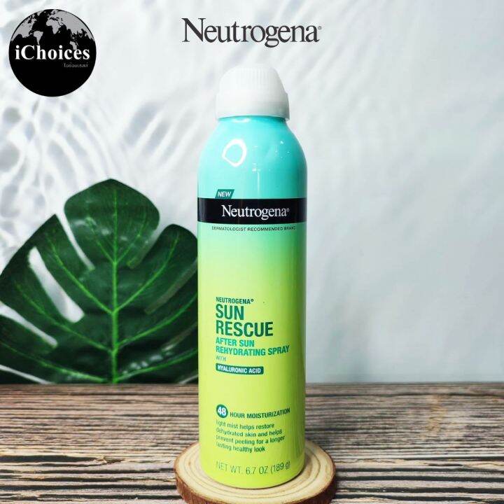 [Neutrogena] Sun Rescue After Sun Rehydrating Spray, Hyaluronic Acid