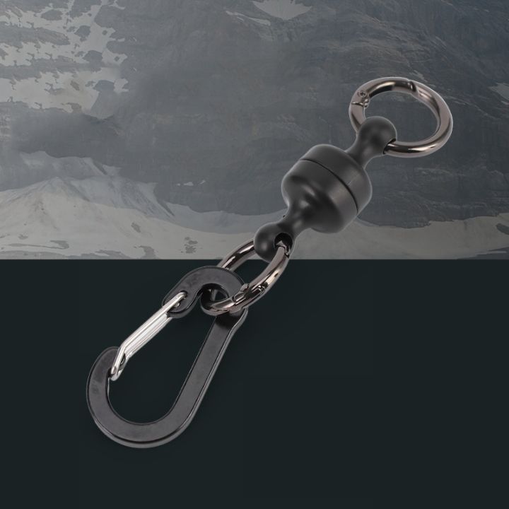 portable-steel-fishing-mrc-strong-magnetic-quick-release-clips-net-holder-with-fishing-coil-lanyard-aluminum-carabiner