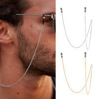 Eyeglass Chain Silver Color Glasses Chains Necklace Stainless Steel Sunglasses Links Holder Grandmother Chains for Men Women2023