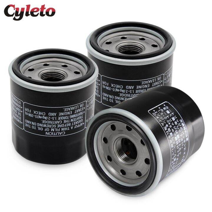 1/2/3 Pcs Motorcycle Oil Filter For Kawasaki W400 W650 W800 Z300 Z400