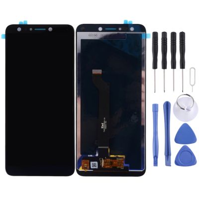 【 Cxz】หน้าจอ LCD ของ OEM สำหรับ ZC600KL Asus ZenFone 5 Lite พร้อม Digitizer ประกอบเต็มตัวเครื่อง (สีดำ)