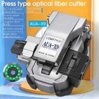 【YF】 High Precision AUA-X3/X9Fiber Cleaver FTTH Cable Fiber Optic Cutting Tools Cutter Three-in-one clamp slot 24 Surface Blade