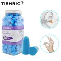 10/60/120/160 Pcs TISHRIC Earplugs Sleeping Ear Plugs PU Sponge Ear Plug Noise Reduction Rate 35.5db Anti Noise Sleep Ear Plug