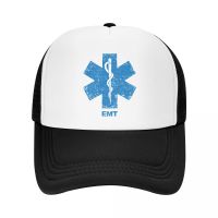 Personalized Emt Star Of Life Baseball Cap Men Women Breathable Paramedic Medic Ambulance Trucker Hat Outdoor