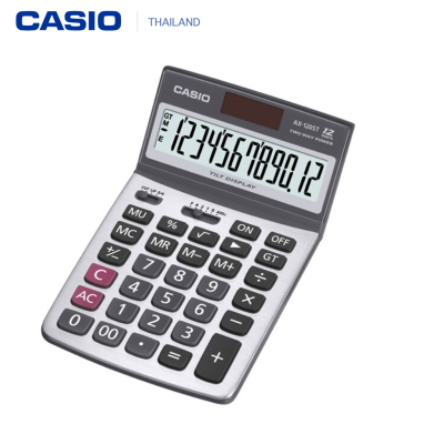 Casio เครื่องคิดเลข ตั้งโต๊ะ รุ่น AX-120ST ยกหน้า ประกันศูนย์เซ็นทรัลCMG 2 ปีจากร้าน M&amp;F888B