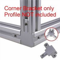 Aluminum Profile 3 Way Corner Connector Bracket Inside Right-angle 20 series Connector Hidden Bracket Holder Support Mount Hand Tool Parts Accessories