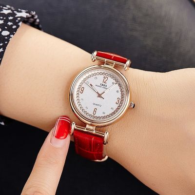 IBSO female temperament watch authentic set auger tide quartz waterproof contracted han edition ms students fashion ✕