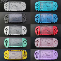 JCD สำหรับ PSP3000 PSP 3000 3001 3004รุ่นเก่าคอนโซลเกมเชลล์อะไหล่ฝาครอบเคสแบบเต็มชุดมีปุ่ม