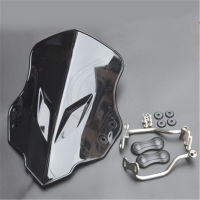 Motorcycle Windshield With Bracket One Set Apply For Loncin Voge 500r LX500