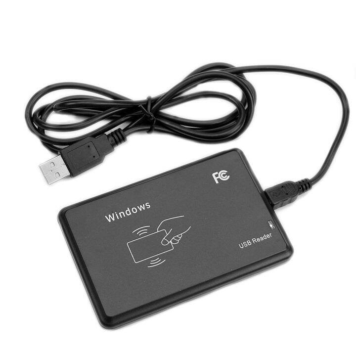 125khz-ระบบ-rfid-ไม่ต้องสัมผัส-usb-เซนเซอร์พร็อกซิมิตี-em4100เครื่องอ่านบัตรสมาร์ท-id