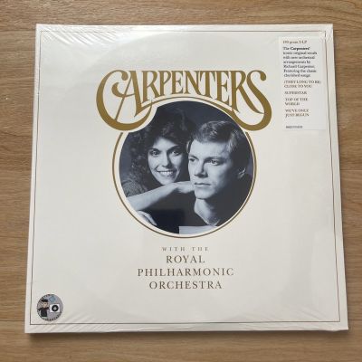 แผ่นเสียง Carpenters‎– Carpenters With The Royal Philharmonic Orchestra แผ่นเสียงมือหนึ่ง ซีล