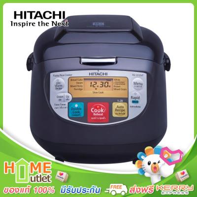 HITACHI หม้อหุงข้าวดิจิตอล 1.0 ลิตร สีดำ รุ่น RZ-D10VF BLACK