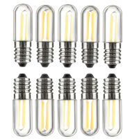 10pcsLots Dimmable LED COB Filament Light Bulbs Mini E12 E14 1W 2W 4W Lamps for Refrigerator Fridge Freezer sewing machine