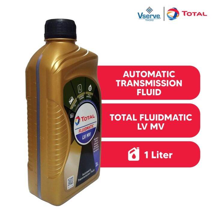 Total Fluidmatic LV MV 1 Liter Automatic Transmission Fluid Lazada PH