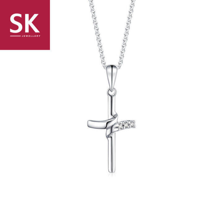 Sk diamond store necklace