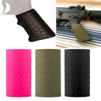 Rubber Gr/ip Cover Covert Clutch Universal Tactical Gr/ip Sleeve with Hex Pattern