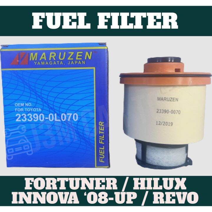 Fuel Filter for Toyota Fortuner, Hilux, Innova Lazada PH