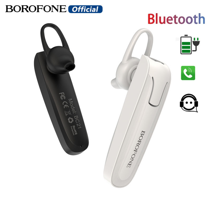 borofone-bc21หูฟังบลูทูธนักธุรกิจหูฟังไร้สายรถบลูทูธ-v4-2โทรศัพท์แฮนด์ฟรี-mic-เพลงโทรสำหรับ-iphone-xiaomi-samsung