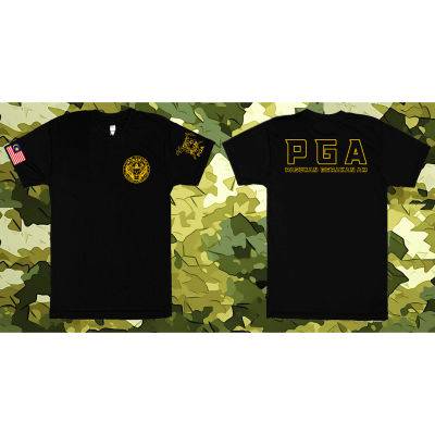 New FashionTSHIRT  PGATIGER PLATOON DESIGN    - BLACK ROUNDNECK TSHIRT  MICROFIBER (QUICK DRY)   SOFT COTTON 2023