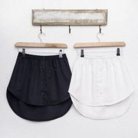 ขายดีที่สุด ioztt2023 -  ผู้หญิงเสื้อปลอมผิดปกติกระโปรงเสื้อหางเหมถอด Underskirt A เสื้อเท็จมินิกระโปรงปลอมเหมครึ่งร่างกาย Befree กระโปรง