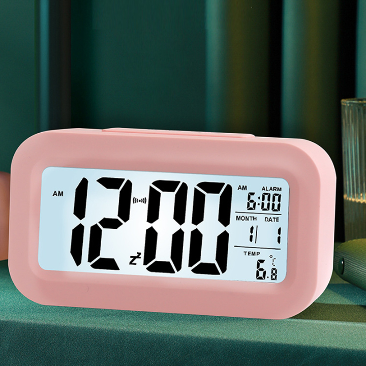 นาฬิกาตั้งโต๊ะ-led-ดิจิทัลไฟแบคไลท์นาฬิกาปลุกตั้งโต๊ะพร้อม-jam-tangan-elektronik-ตั้งโต๊ะ