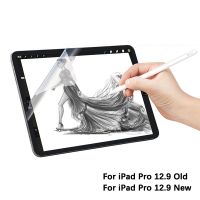 [HOT DOLXIOWEOH 539] ตัวป้องกันหน้าจอสำหรับ Apple iPad Pro 12.9 2021 2020 2018กระดาษเช่น Matte PET ภาพวาดเขียนฟิล์มสำหรับ iPad Pro12.9 2015 2017ฟิล์ม