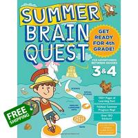 Ready to ship หนังสือภาษาอังกฤษ SUMMER BRAIN QUEST: BETWEEN G. 3 &amp; 4