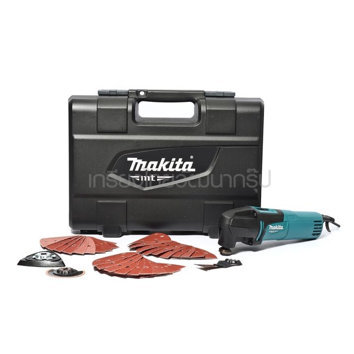 makita-มากีต้า-เครื่องมืออเนกประสงค์ไฟฟ้า-multi-tool-มากีต้า-makita-รุ่น-m9800bkx2-กำลังไฟฟ้าที่ใช้-200-วัตต์-ใช้สําหรับขัดพื้นผิว-m011-m9800bkx2