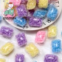 OSSMAX กลิ่นอโรมาที่ละลายน้ำได้เครื่องกระจายกลิ่นเม็ดน้ำหอมซักผ้า