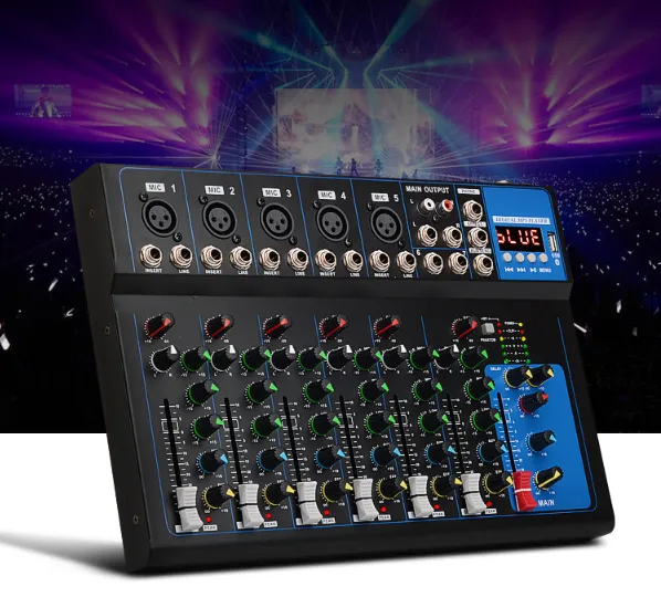 Yamaha F7 professional Bluetooth mixer 7channel USB with reverb effect