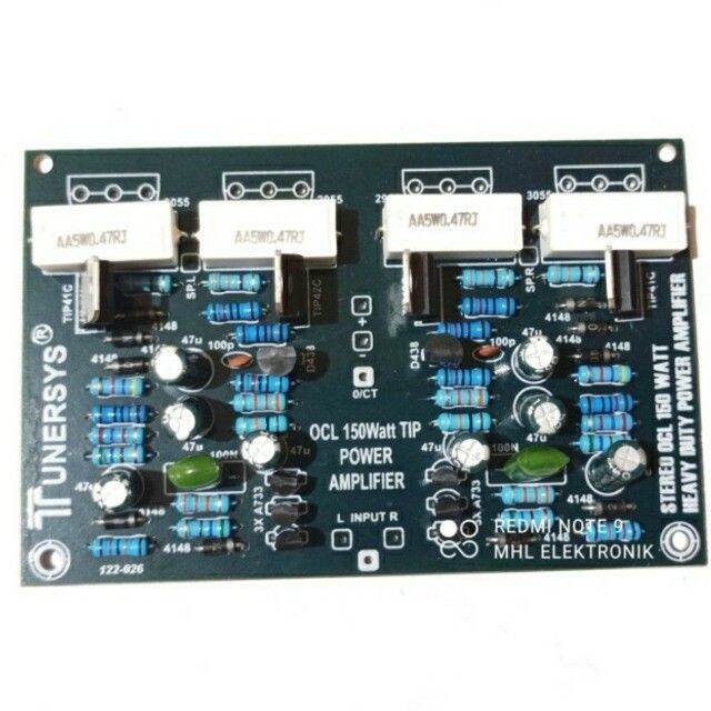 KIT Power Amplifier OCL 150W Mono - Stereo 2x150W | Lazada Indonesia