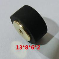 ◄ 1pc 13x8x6x2mm 10x8x6x2mm copper core pressure pinch roller tape audio recorder cassette deck Audio Belt Pulley