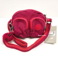 KIPLING SHOP ของแท้ กระเป๋าสะพายขนาดเล็ก Kipling Kalipe Punch Pink Color