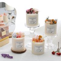 【CW】 Bedroom Candle Cylindrical Aromatherapy Smokeless Scented candles Fragrance Air Cleaner